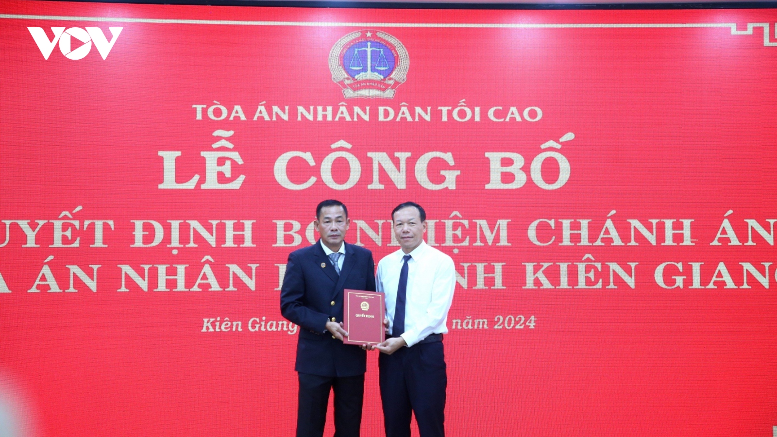 Kiên Giang có tân Chánh án TAND tỉnh